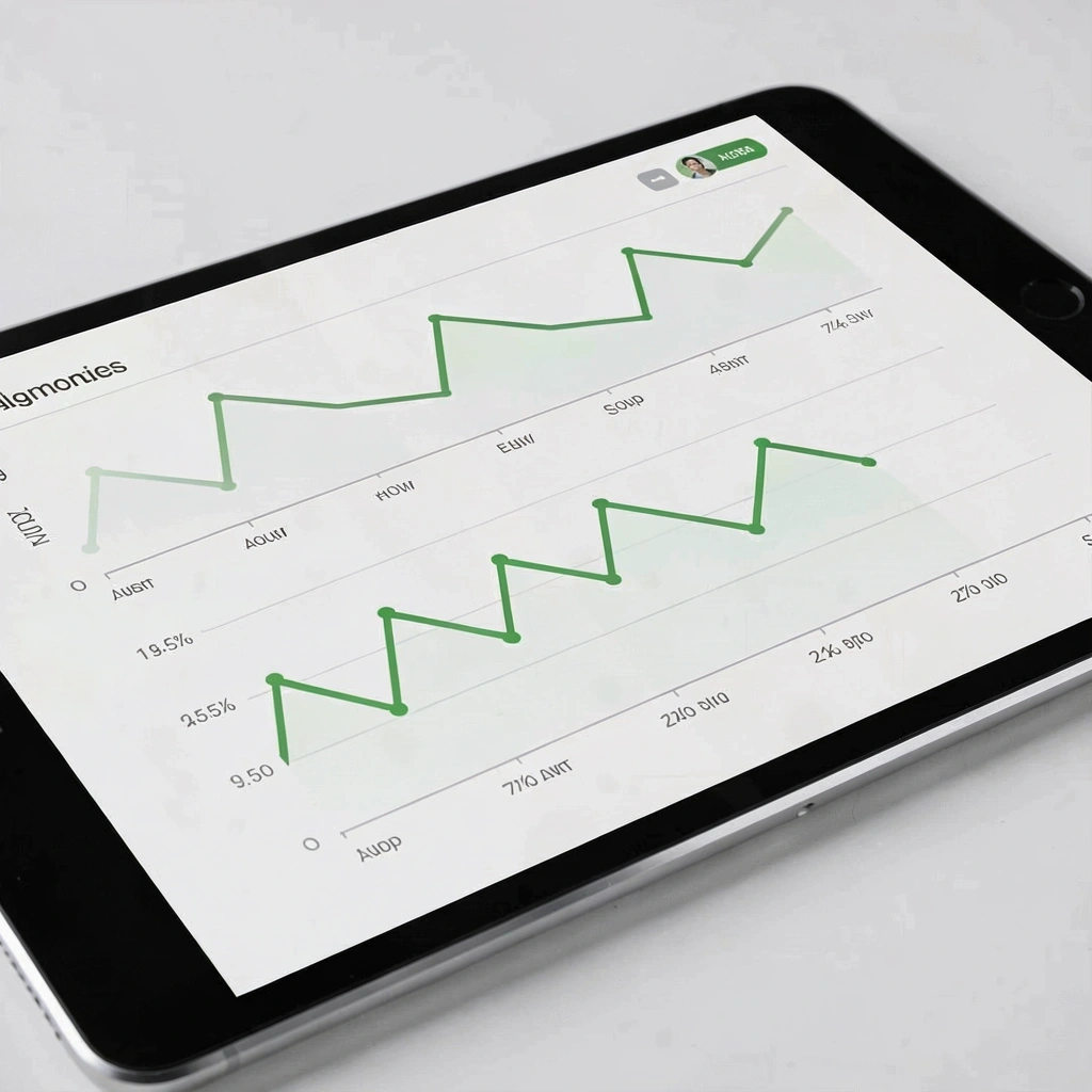 Dashboard de BI minimalista